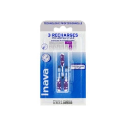 Inava Trio Compact Brossette Interdentaire Recharge Violette