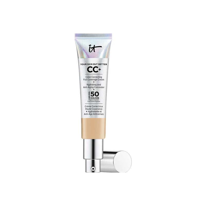 It Cosmetics CC+ Color Correcting Spf50+ Fond De Teint Medium Tan 32ml 3 It Cosmetics CC+ Color Correcting Spf50+ Fond De Teint Medium Tan 32ml
