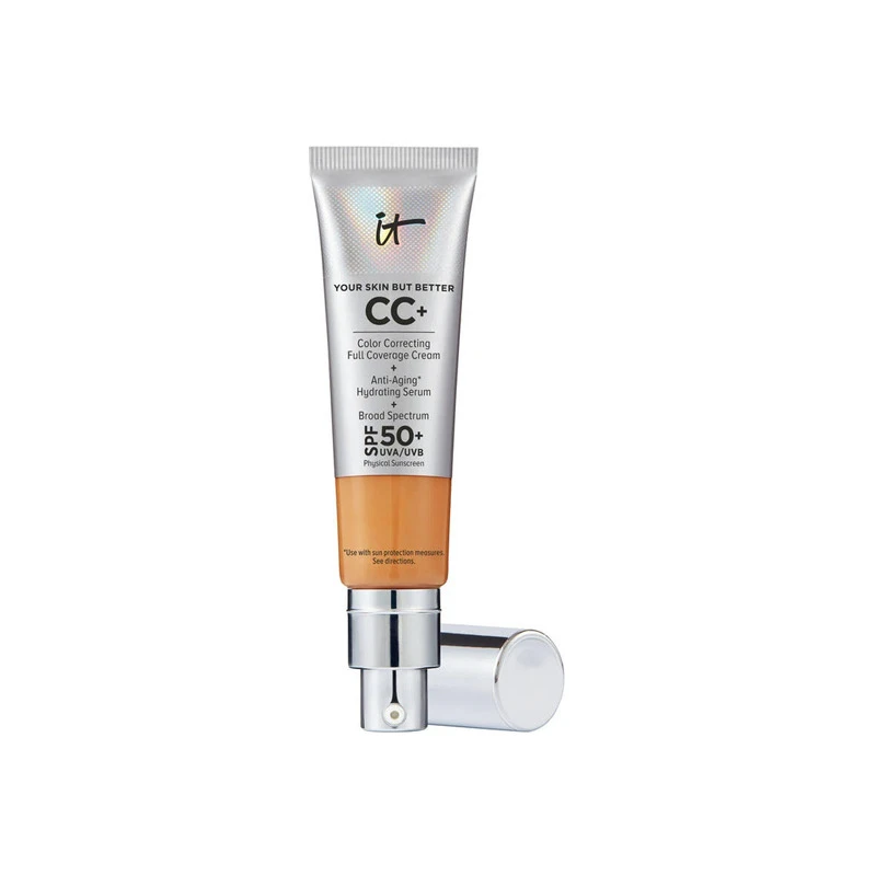 It Cosmetics CC+ Color Correcting Spf50+ Fond De Teint Tan 32ml 3 It Cosmetics CC+ Color Correcting Spf50+ Fond De Teint Tan 32ml