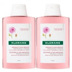 Klorane Apaisant & Anti-irritant Shampooing à La Pivoine 2x400ml