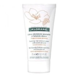 Klorane Crème Dépilatoire Apaisante à L'amande Douce 75ml