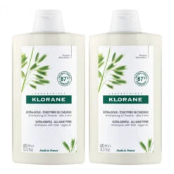 Klorane Shampoing à L'avoine Extra-doux 2x400ml