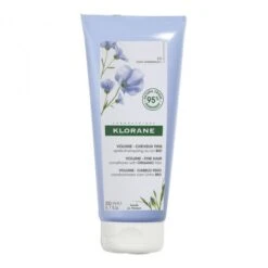 Klorane Volume Cheveux Fins Après Shampoing Au Lin Bio 200ml