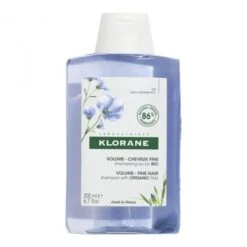 Klorane Volume Cheveux Fins Shampoing Au Lin Bio 200ml