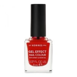 Korres Gel Effect Vernis 48 Coral Red 11ml