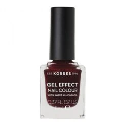 Korres Gel Effect Vernis 57 Burgundy Red 11ml