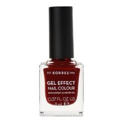 Korres Gel Effect Vernis 59 Wine Red 11ml