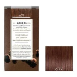 Korres Huile D'argan Coloration 6.77 Blond Foncé Marron Intense