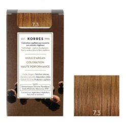 Korres Huile D'argan Coloration Permanente 7.3 Blond Doré