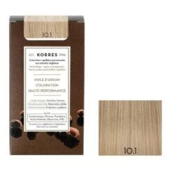 Korres Huile D'argan Kit Coloration Permanente 10.1 Blond Platine Cendré
