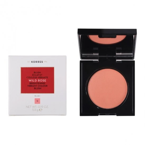 Korres Maquillage Blush Rose 18 Peach 5.5g 3 Korres Maquillage Blush Rose 18 Peach 5.5g