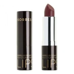 Korres Morello Rouge à Lèvres Crémeux Brillant 34 Mocha Brown 3,5g