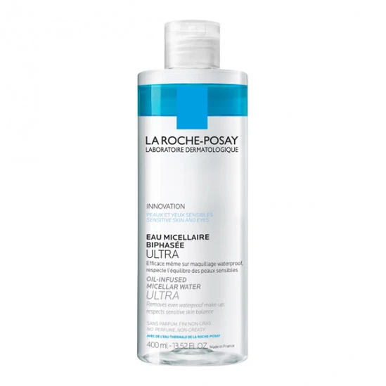La Roche-posay Eau Micellaire Biphasée Ultra 400ml 3 La Roche-posay Eau Micellaire Biphasée Ultra 400ml