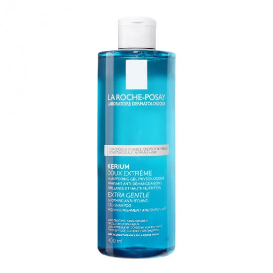 La Roche-posay Kerium Doux Extrême Shampoing Gel 400ml 3 La Roche-posay Kerium Doux Extrême Shampoing Gel 400ml