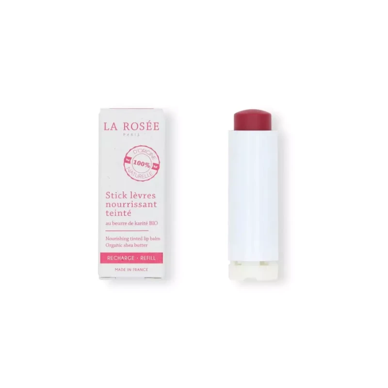 La Rosée Stick Lèvres Nourrissant Rechargeable Teinte Framboise 3 La Rosée Stick Lèvres Nourrissant Rechargeable Teinte Framboise