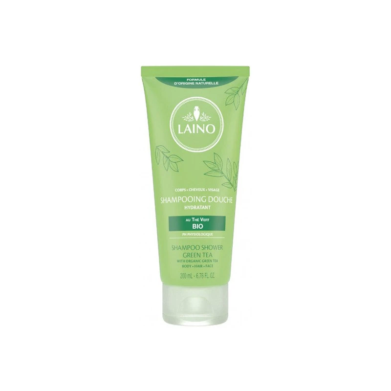 Laino Gel Douche 3 En 1 Thé Vert Bio 200ml 3 Laino Gel Douche 3 En 1 Thé Vert Bio 200ml