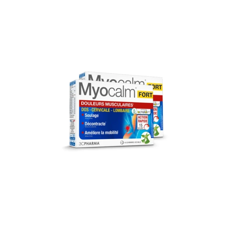 Les Trois Chênes Myocalm Fort - 30 Comprimés Orodispersibles 3 Les Trois Chênes Myocalm Fort - 30 Comprimés Orodispersibles