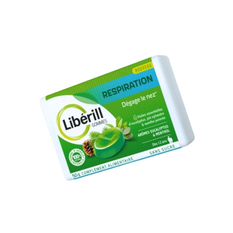 Libérill Gommes Respiration 50gr 3 Libérill Gommes Respiration 50gr