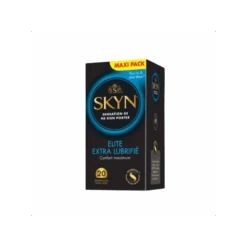MANIX SKYN - ELITE - Préservatifs Extra-Lubrifiés, 20 Unités