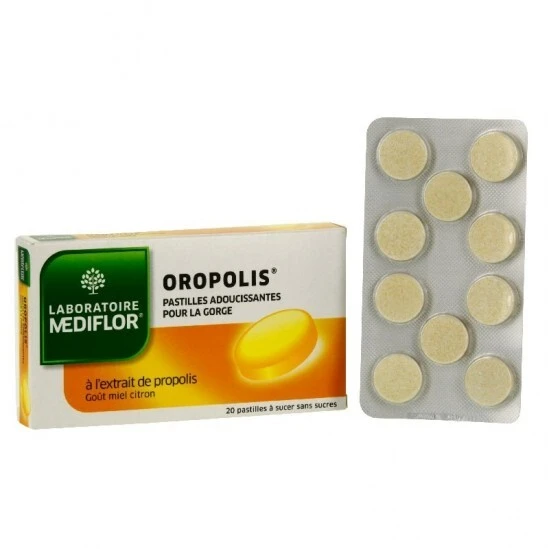Mediflor Oropolis Pastilles Adoucissantes Pour La Gorge Miel Citron X 20 4 Mediflor Oropolis Pastilles Adoucissantes Pour La Gorge Miel Citron X 20 – Image 2