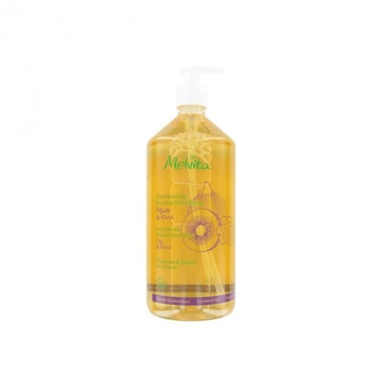 Melvita Shampooing Douche Extra-doux Figue Et Kiwi 1l 3 Melvita Shampooing Douche Extra-doux Figue Et Kiwi 1l