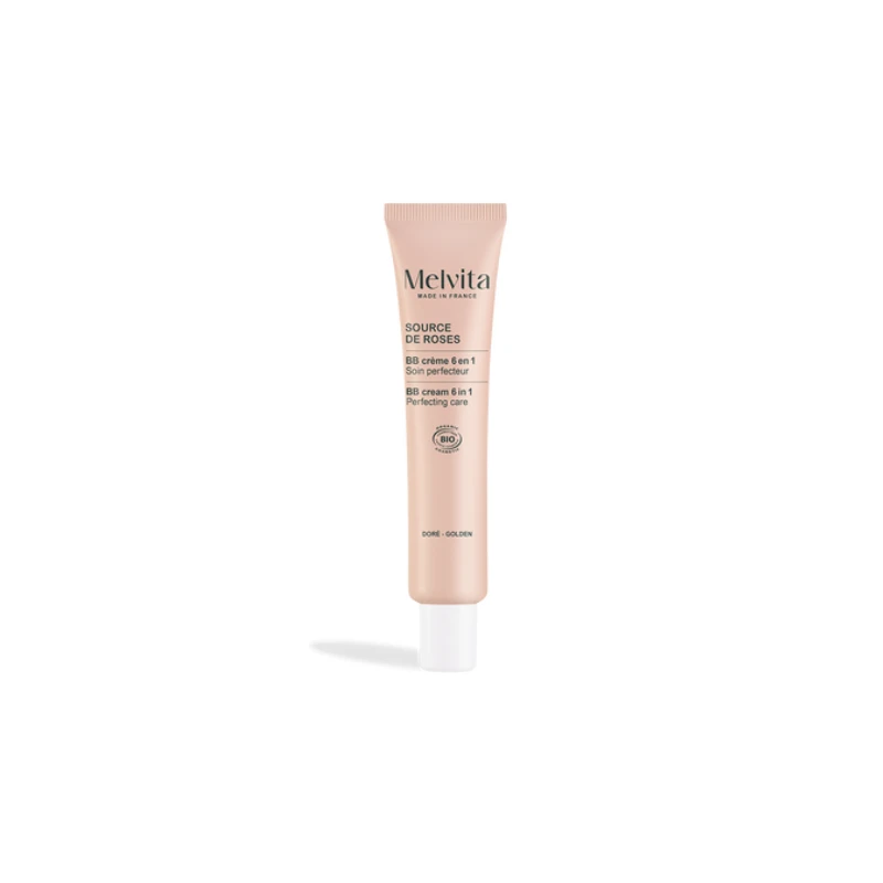 Melvita Source Rose Crème 6en1 Soin Perfecteur Doré Bio, 40ml 3 Melvita Source Rose Crème 6en1 Soin Perfecteur Doré Bio, 40ml