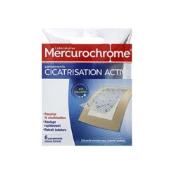 Mercurochrome Cicatrisation Active 6 Pansements