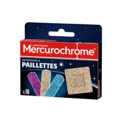 Mercurochrome Pansements à Paillettes 18 Pansements