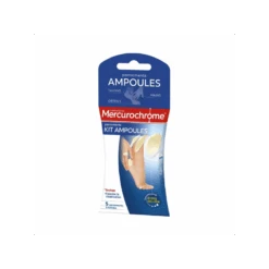 Mercurochrome Pansements Kit Ampoules 3 Formats De 5 Pansements
