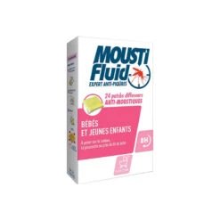 Moustifluid Bébés Et Jeunes Enfants 24 Patchs Diffuseurs