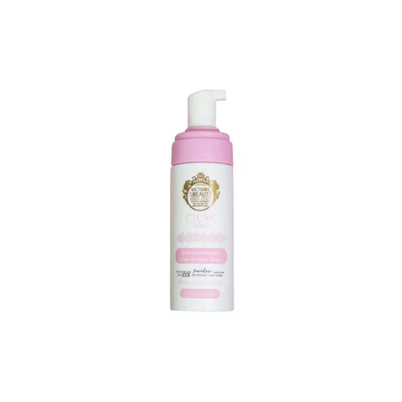 Musc Intime MOUSSE INTIME AU MUSC BLANC 150ML 3 Musc Intime MOUSSE INTIME AU MUSC BLANC 150ML