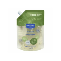 Mustela Gel Lavant Bio éco-recharge 400ml