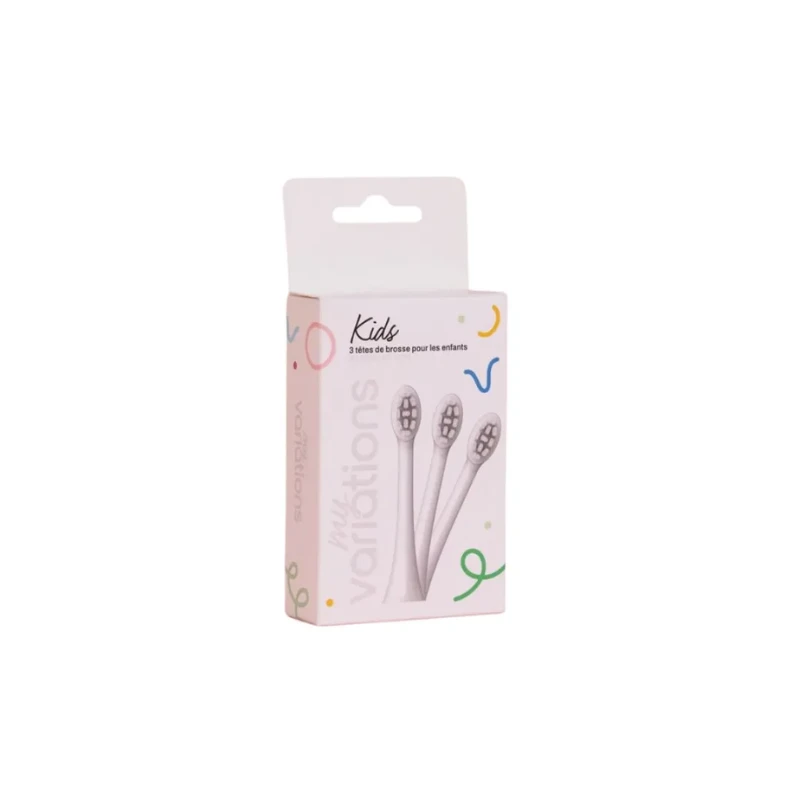 MyVariations Kids Pack 3 Têtes De Brosse à Dents Enfant White 3 MyVariations Kids Pack 3 Têtes De Brosse à Dents Enfant White