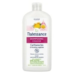 Natessance Shampooing Couleur Carthame Bio 500ml