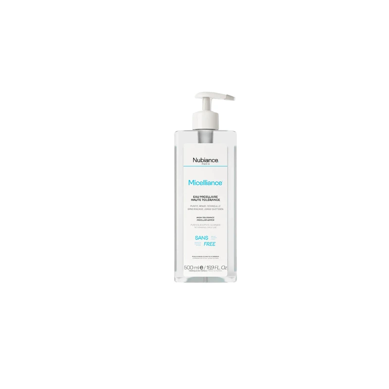 Nubiance Micelliance - Eau Micellaire Haute Tolérance, 500ml 3 Nubiance Micelliance - Eau Micellaire Haute Tolérance, 500ml