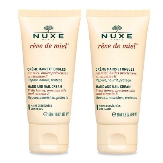 Nuxe Rêve De Miel Crème Mains 2x50ml 3 Nuxe Rêve De Miel Crème Mains 2x50ml