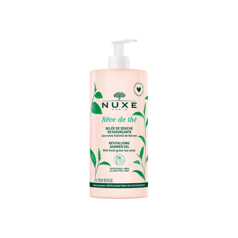 Nuxe Rêve De Thé Gelée De Douche Ressourçante 750ml 3 Nuxe Rêve De Thé Gelée De Douche Ressourçante 750ml