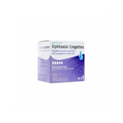 Ophtaxia 20 Lingettes Hygiène Et Soin Des Paupières Et Des Cils