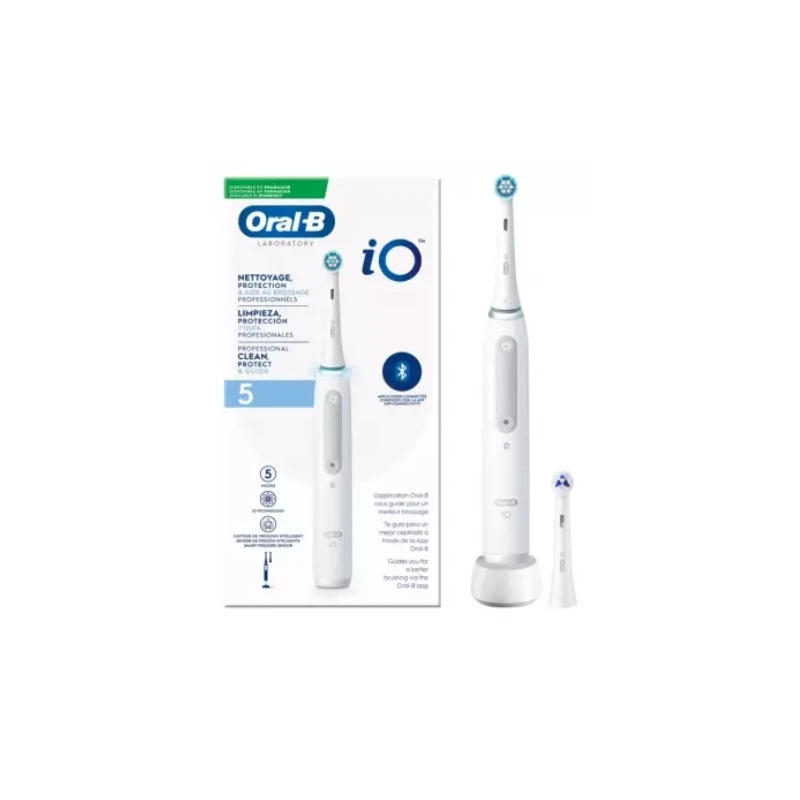 Oral-B IO 5 Brosse à Dents Rechargeable + Accessoires 3 Oral-B IO 5 Brosse à Dents Rechargeable + Accessoires