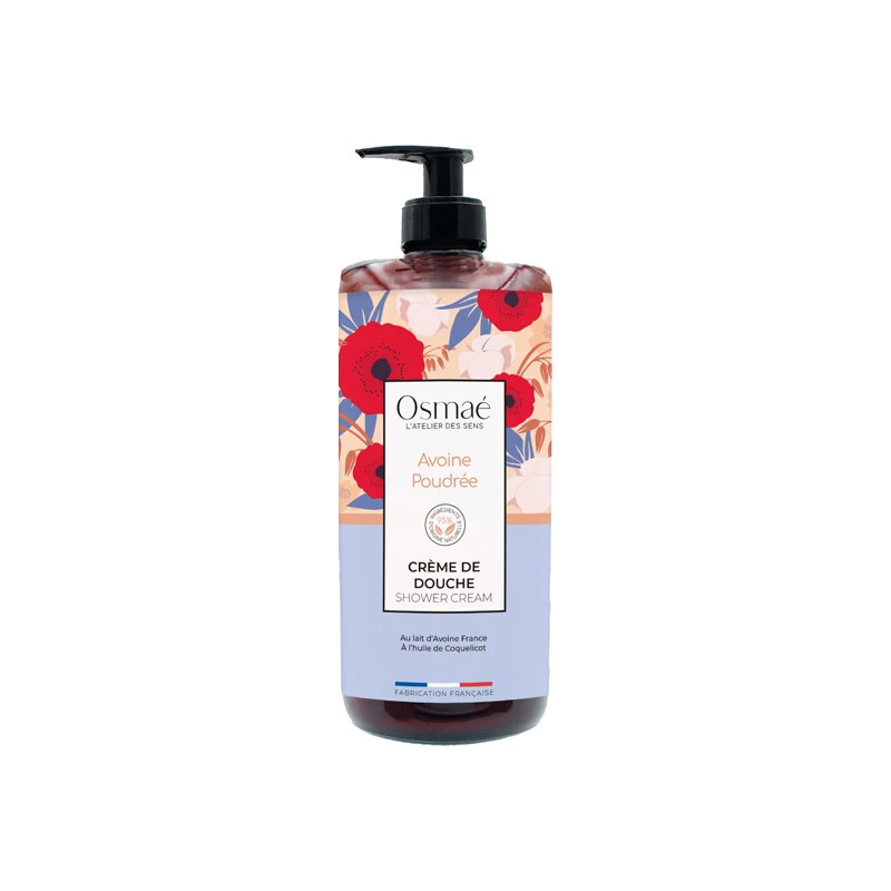 Osmaé Avoine Poudrée Crème De Douche 1L 3 Osmaé Avoine Poudrée Crème De Douche 1L