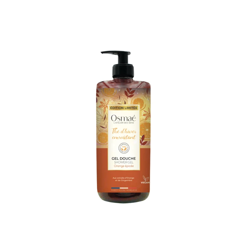 OSMAE Gel Douche Thé D'Hiver Envoûtant 1L 3 OSMAE Gel Douche Thé D'Hiver Envoûtant 1L