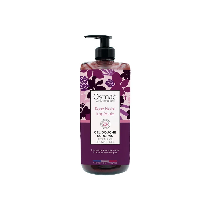 Osmaé Rose Noire Impériale Gel Douche Surgras 1L 3 Osmaé Rose Noire Impériale Gel Douche Surgras 1L