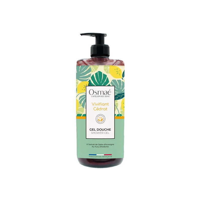 Osmaé Vivifiant Cédrat Gel Douche 1L 3 Osmaé Vivifiant Cédrat Gel Douche 1L