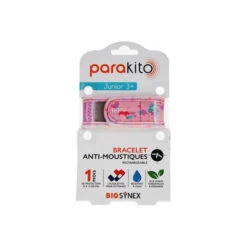 Parakito Junior 2 Bracelet Anti-moustiques Rechargeable Sirènes