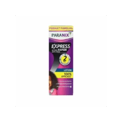 Paranix Express Lotion Anti-poux 195ml + Peigne Métal Inclus