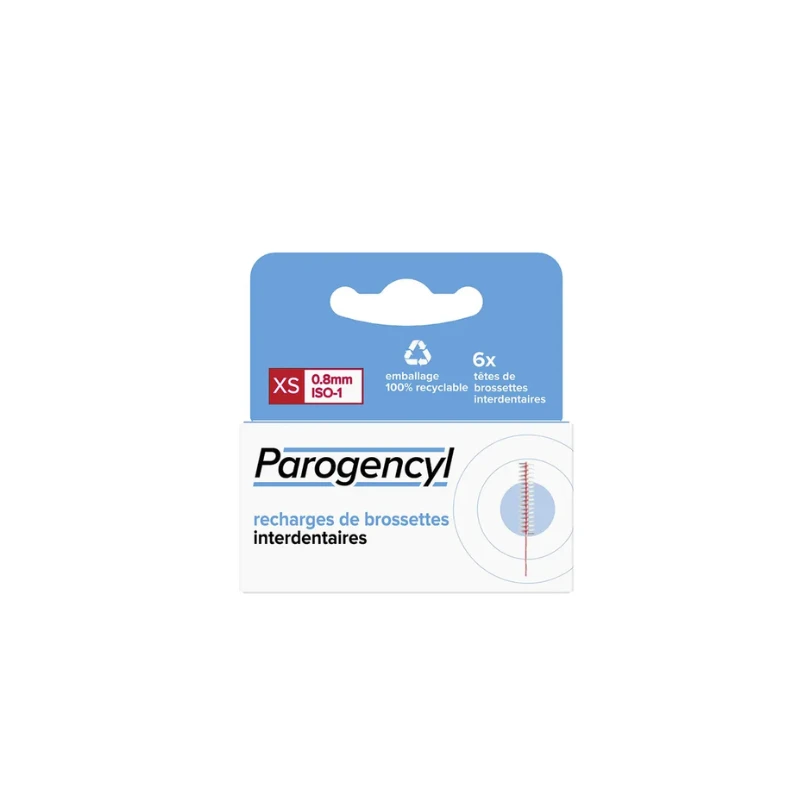 Parogencyl Recharges De Brossettes Interdentaires XS 3 Parogencyl Recharges De Brossettes Interdentaires XS