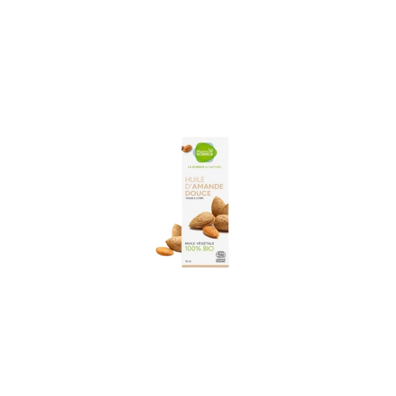 Pharmascience Huile D'amande Douche Bio 50ml 3 Pharmascience Huile D'amande Douche Bio 50ml
