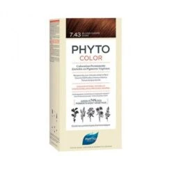 Phytocolor 7.43 Blond Cuivré Doré Coloration Permanente