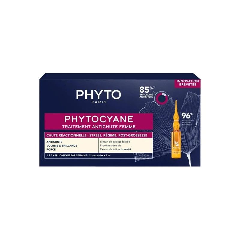 Phytocyane Traitement Antichute Femme 12 Ampoules X 5ml 3 Phytocyane Traitement Antichute Femme 12 Ampoules X 5ml