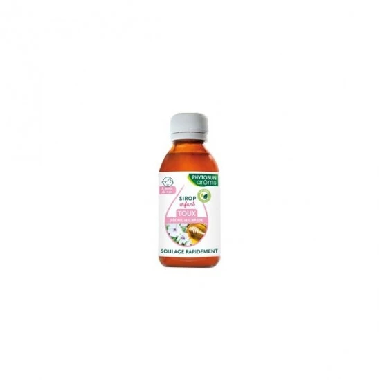 Phytosun Arôms Sirop Toux Sèche Et Grasse Enfant 120ml 3 Phytosun Arôms Sirop Toux Sèche Et Grasse Enfant 120ml